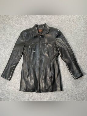 Vintage Danier Genuine Leather Jacket - Black